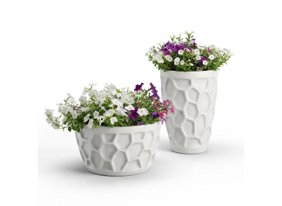 Flower planter natural plant container decoration vases garden figure flowerpots