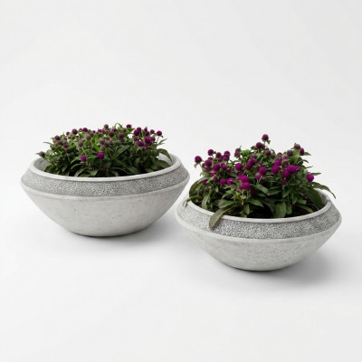 Flower planter plant container decoration natural vases figure garden flower pots