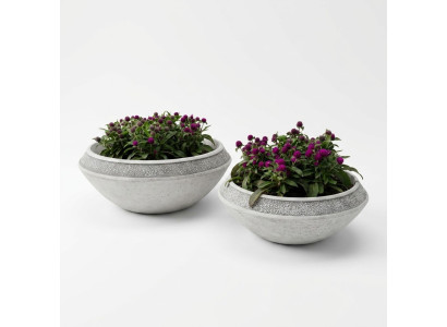 Flower planter plant container decoration natural vases figure garden flower pots