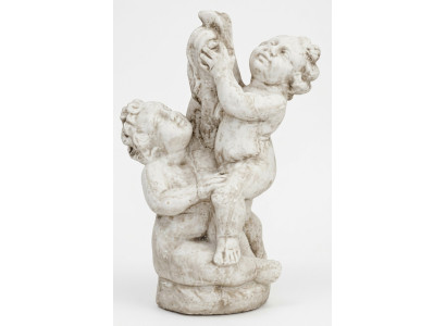 Figure Sculpture Children Angel Sculptures Designer Garden Figures