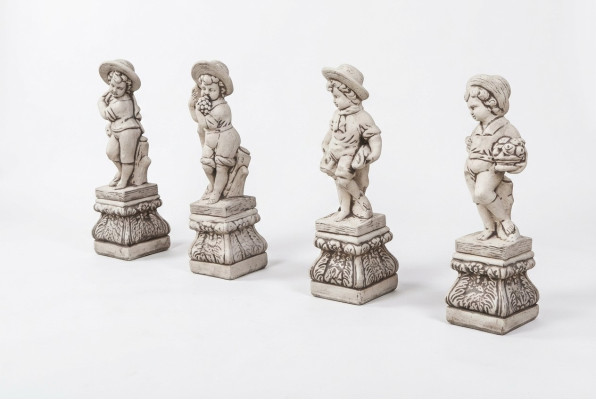 Young 70cm Figure Statue Figures Sculpture Statues Garden White Decoration