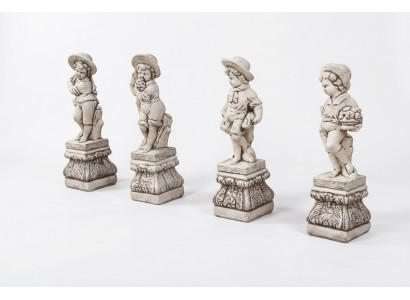 Young 70cm Figure Statue Figures Sculpture Statues Garden White Decoration