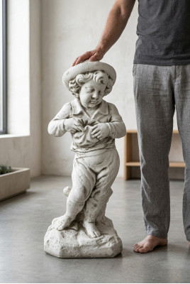 Boy 69cm Figure Statue Figures Sculpture Statues Garden Decoration