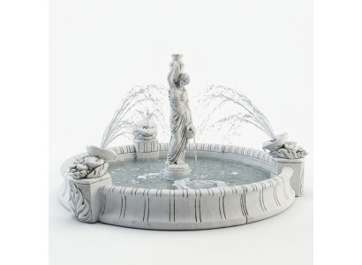 Fountain Figure Statue Figures Sculpture Statues Sculptures Antique Garden