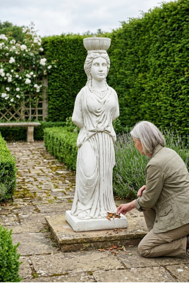 Woman 93cm Sculpture Design Figure Statue Garden Figures Statues