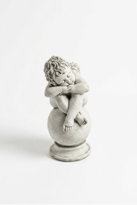 Grave decoration grave decor stone decoration angel figure sculpture God holy
