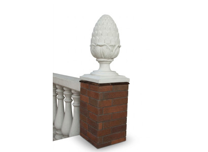 Garden figure sculpture stone decor garden column sculpture design flower abstract new