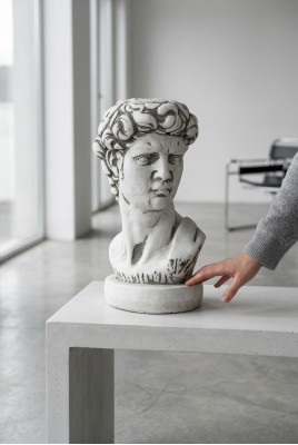Adam bust sculpture design figure statue garden figures statues