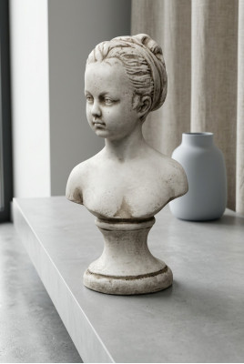 Woman Bust Sculpture Design Figure Statue Garden Figures Statues