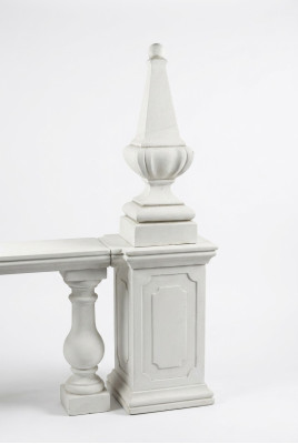 Decoration Cone Columns Stone Antique Style Roman Stands Decoration