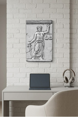 Wall relief relief wall painting painting pictures Justitia decor justice painting