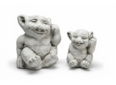 Troll 18cm Sculpture Design Figure Statue Garden Decorative Figures Statues