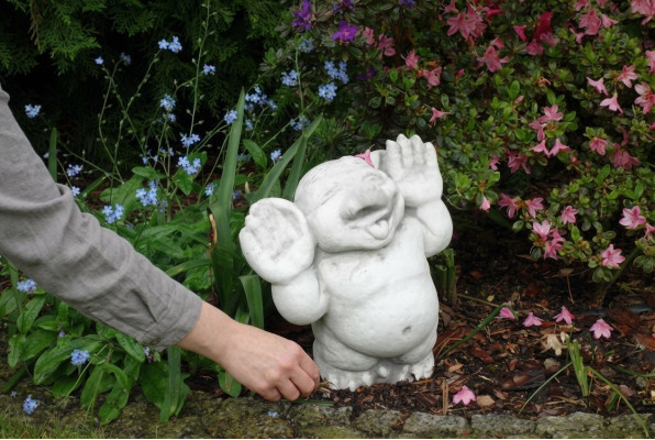 Troll 24cm Sculpture Design Figurine Statue Garden Figures Decorative Statues