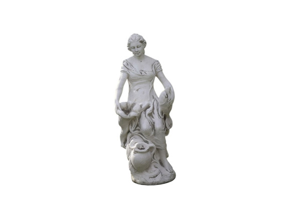 Decoration Figure Woman Garden Designer Figures Sculpture White Sculptures