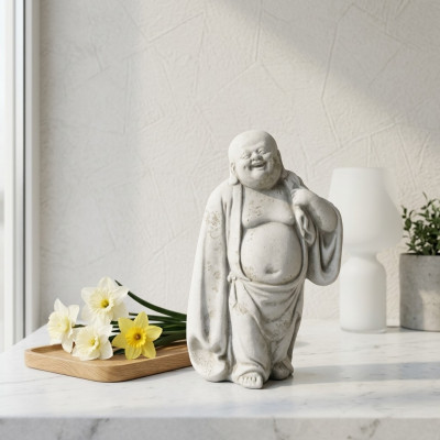 Happy Buddha statue figurine garden figures statues sculpture sculptures