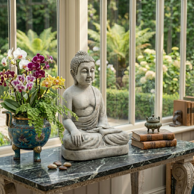 Buddha Malaysia Statue Figure Garden Figures Statues Sculpture Sculptures
