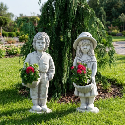 Figure decoration plant pot plant container flower pots decor figure garden