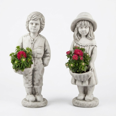 Figure decoration plant pot plant container flower pots decor figure garden