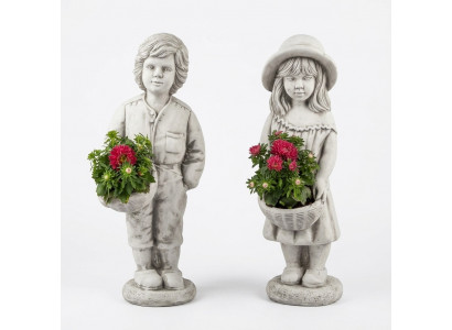 Figure decoration plant pot plant container flower pots decor figure garden