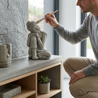 Buddha Malaysia statue figure garden figures statues sculpture decorative