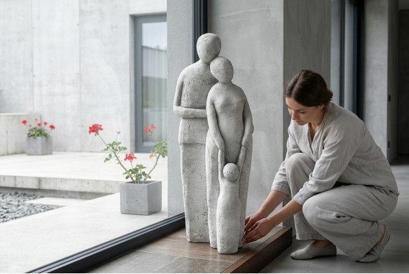 Designer figurine sculpture figurines sculptures statue statues decor abstract