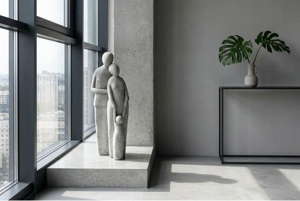 Designer figurine sculpture figurines sculptures statue statues decor abstract