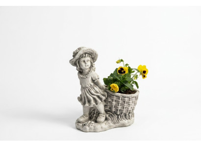 40cm Decorative Sculpture Design Figure Statue Garden Gray Figures Nature Statues