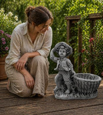Flower pot planting nature pot decoration garden flowerpots vases figure