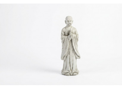 Buddha sculpture in stone look. Large decorative sculpture for garden figure.
