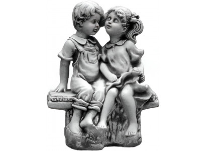 40cm Deco Sculpture Design Figure Statue Gray Garden Figures Nature Statues