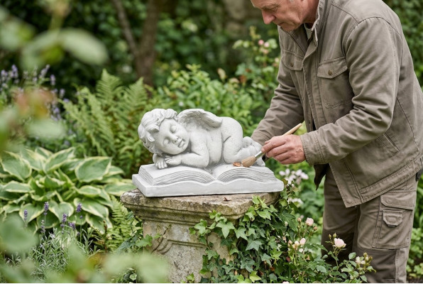 Grave Angel Angel Guardian Angel Figure Statue Grave Decor Decor