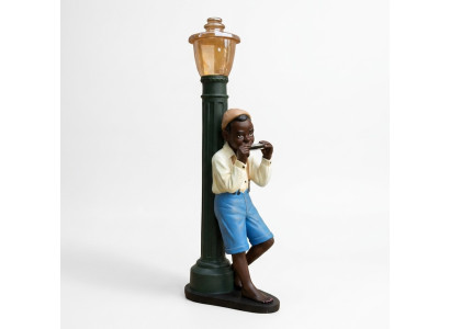 Design boy with harmonica figure statue sculpture figures sculptures 7078 new