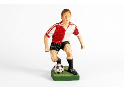 Design Soccer Player II Figure Statue Sculpture Figures Sculptures Decoration 7614