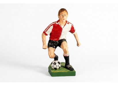 Design Soccer Player II Figure Statue Sculpture Figures Sculptures Decoration 7614