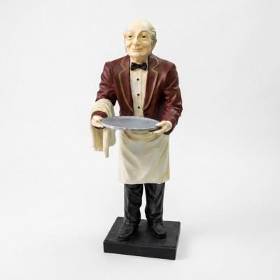 Design server figure statue sculpture figures sculptures decoration deco stand