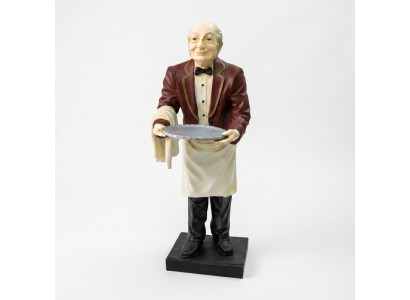 Design server figure statue sculpture figures sculptures decoration deco stand