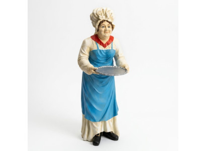 Serving Stand Grandmother Figure Statue Sculpture Figures Sculptures Decoration