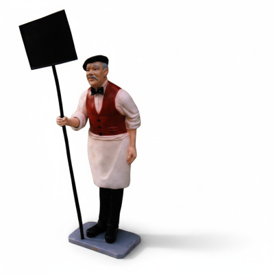 Sign Restaurant Figure Statue Sculpture Figures Sculptures Decoration Decor 182 cm