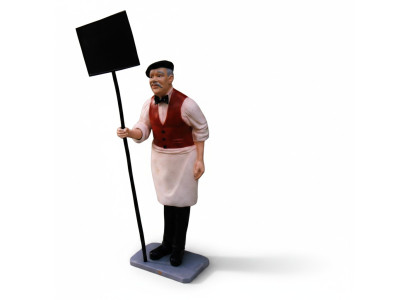 Sign Restaurant Figure Statue Sculpture Figures Sculptures Decoration Decor 182 cm