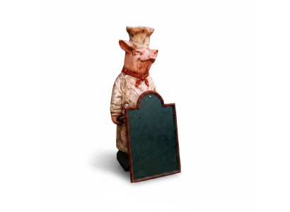 Restaurant Stand Panel Steak Figure Statue Sculpture Figures Sculptures Gastro