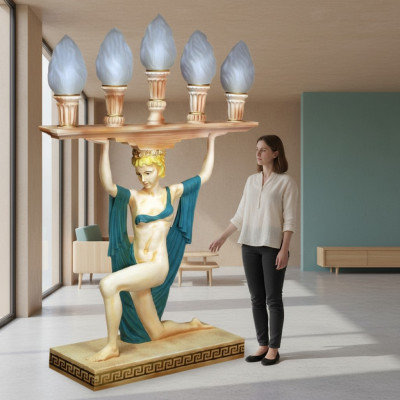 Design Greek Table Lamp Lamp Light Decorative Lamp Lighting 6925
