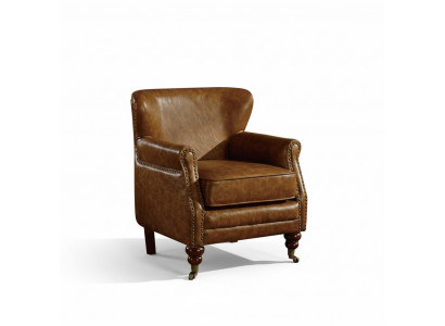 Chesterfield Wing Chair Brown Leather Sofa Set Armchair Couch Leather Sofa New