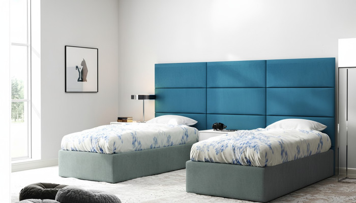 Wall covering wall panels cladding textile padded panel hotel 60x30cm new