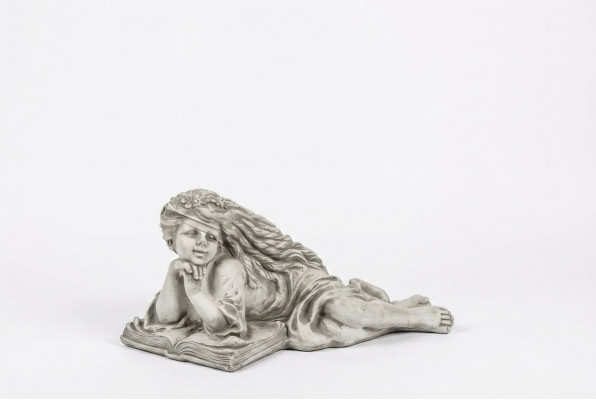 Garden statue angel garden 26cm pond figure people stone cast