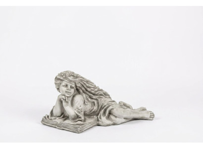 Garden statue angel garden 26cm pond figure people stone cast