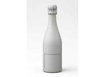 Champagne Figure Sculpture Figures Statue Bottle Sparkling Wine Design Garden Decoration