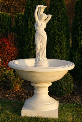 Decorative fountain, spring water fountain, sculpture, fountain, decoration, garden, fountain, pond, new