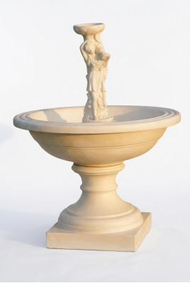 Decorative fountain, spring fountain, decoration, sculpture, fountain, garden, fountain, pond, new.