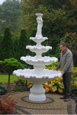 Decorative fountain garden decoration fountain pond GRECO SHELLA