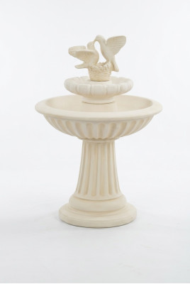 Decorative Fountain Water Fountain 136cm Sculpture Fountain Decor Garden Fountain Pond New
